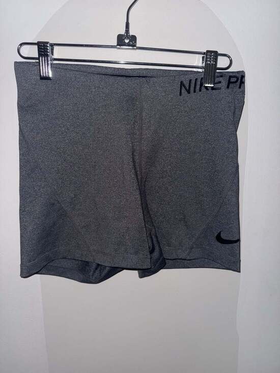 Nike Other - Nike Pro Dri-FIT Heathered Gray Compression Shorts